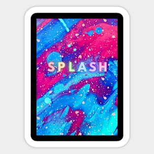 Splash Sticker